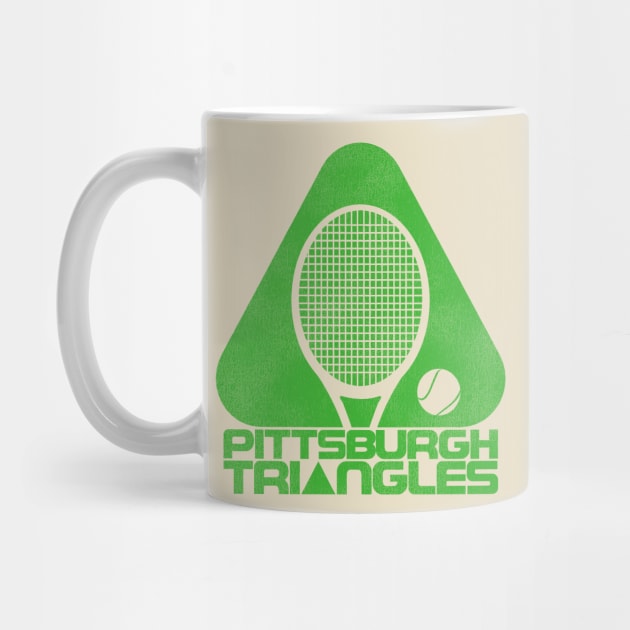 Pittsburgh Triangles Defunct 70s Tennis Team by darklordpug